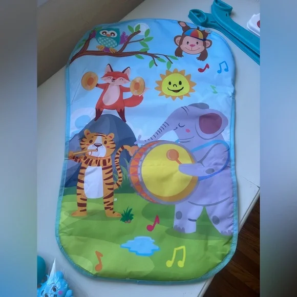 Baby Playmat Piano,Smart Stage Detachable Musical Education Infant Playmat Piano - Picture 7 of 11